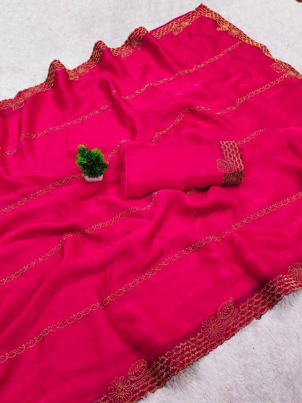 GC siroski dimond work Saree wholesale market in Mumbai